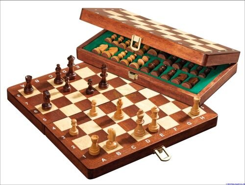 Amazon | Philos DeLuxe Travel Chess Set 木製チェスセット