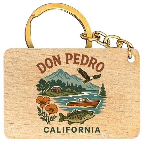 R and R Imports Don Pedro California Keepsake Souvenir Flat