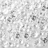 manualidades cristales paves Juego de decoración de diamantes: el paquete contiene 4000 brillantes diamantes acrílicos transparentes en 3 tamaños para todas tus ideas de manualidades para manualidades. Los diamantes brillantes añaden un toque de glamour a tus manualidades y decoración de mesa.