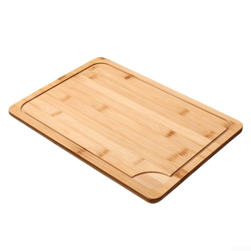 Amazon｜天然木製 ステーキプレート 木のトレー 長方形 ウッドプレート