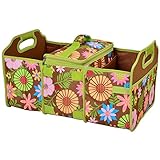 Picnic at Ascot Outdoor Camping Trunk Organizer and Cooler set -Floral-Floral