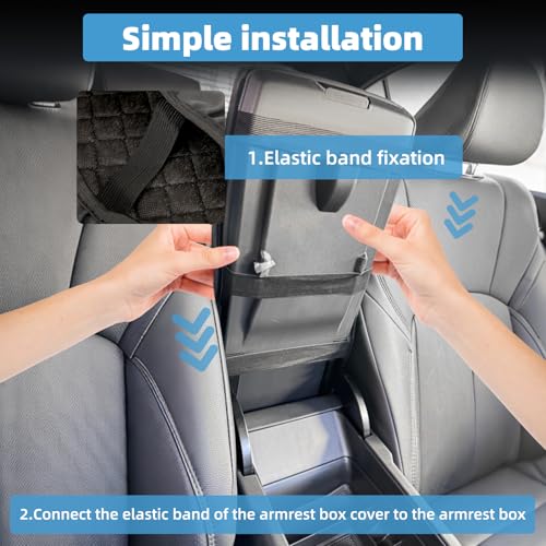Image of Center Console Armrest Cover for Toyota Camry 2025 2026 Fully Covered Anti-Scratch Protector Interior Accessories