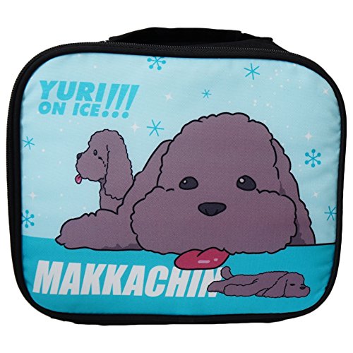 Yuri!! On Ice Great Eastern Entertainment Makkachin Victor's Dog Lunch Bag, Multicolor