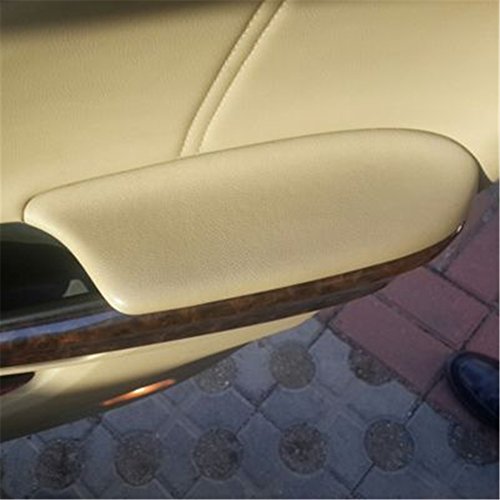 Ezzy Auto Beige Armrest Vinyl Front Door Panels Armrest Lid For 2008-2012 Honda Accord #TOP1