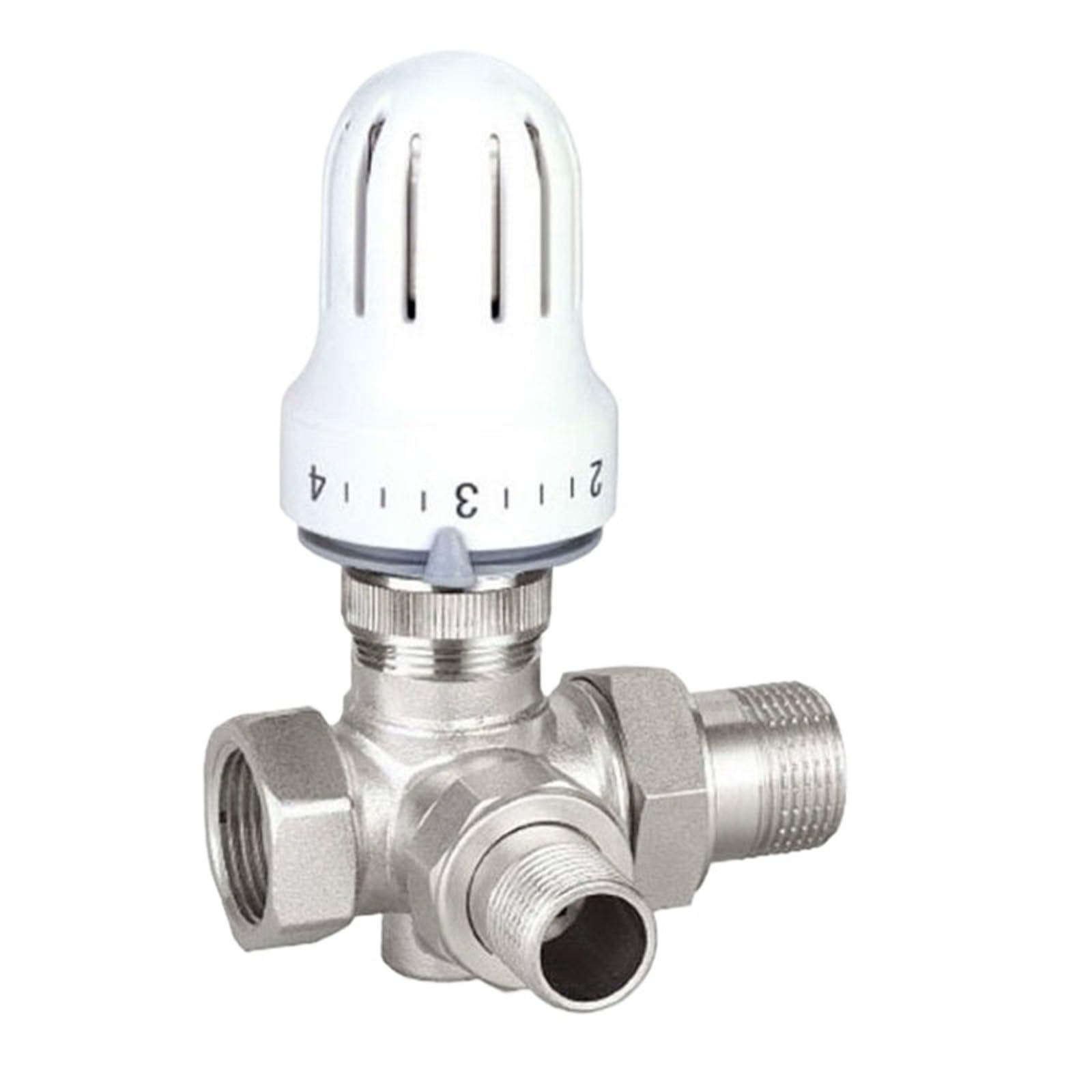 Vanne radiateur thermostatique 3 voies DN25 résout les problèmes de surchauffe