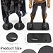 EBCO 50Pcs Mix Plastic Black Stand Bases 32mm for Most 6 inch Action Figure Such as Marvel Legends /DC/ Gi Joe/ Motu Toy