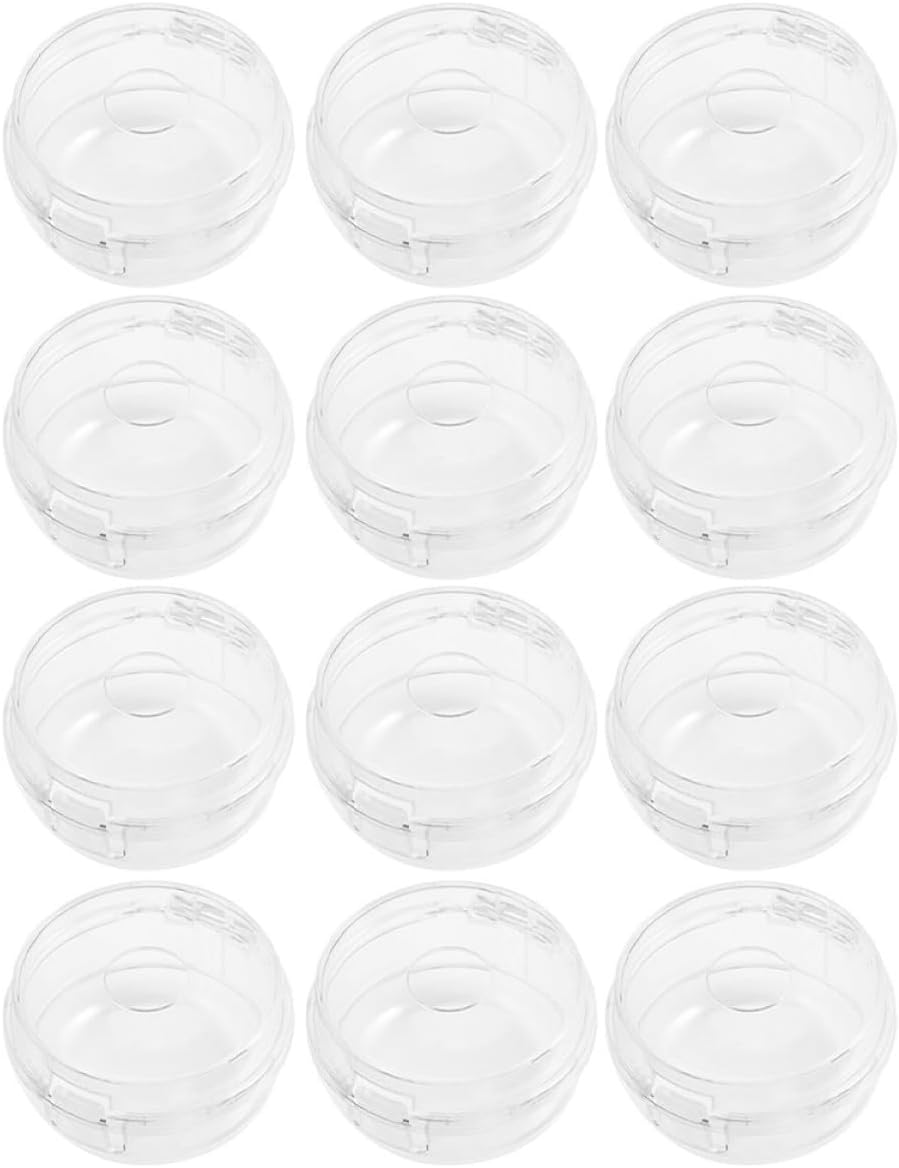 Abaodam 12pcs Stove Knob Covers Safety Gas Stove Knob Protector Plastic Kitchen Safety Guard Proofing Accessory for Home Kitchen