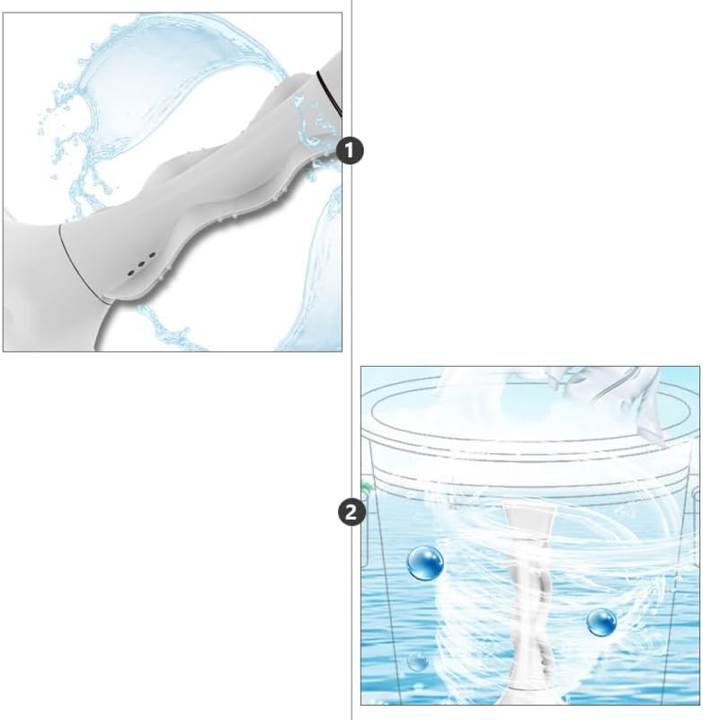 Miniatura 3 de Lavadora ultrasónica portátil mini lavadora de viaje compacta 5.12 pulgadas Turbo Lavadora de ropa para casa rv camping