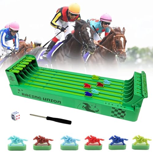 Juego de Mesa Electrico Carrera de Caballos con 6 Caballos miniatura 1