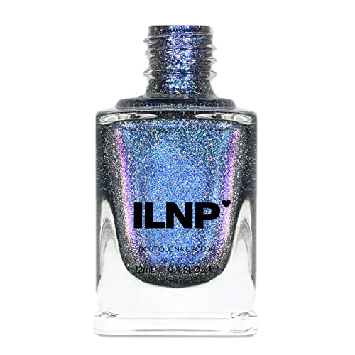 Image of ILNP Night Drive - Blue to Purple Color Kissed Ultra Holographic Nail Polish