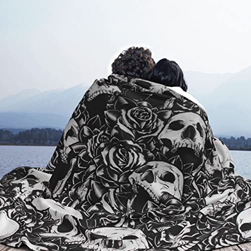 Gothic Soft Blankets For Women Fleece Blanket For Couch Bed Throw Blanket Lightweight Flannel Cozy Blanket All Season 50X60 #TOP6