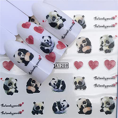YANLINMY Nagelsticker Designs Nagel-Kunst-Aufkleber Wassertransfer Nagel spitzt Aufkleber DIY. Zubehör-Schönheit… – Bild 2