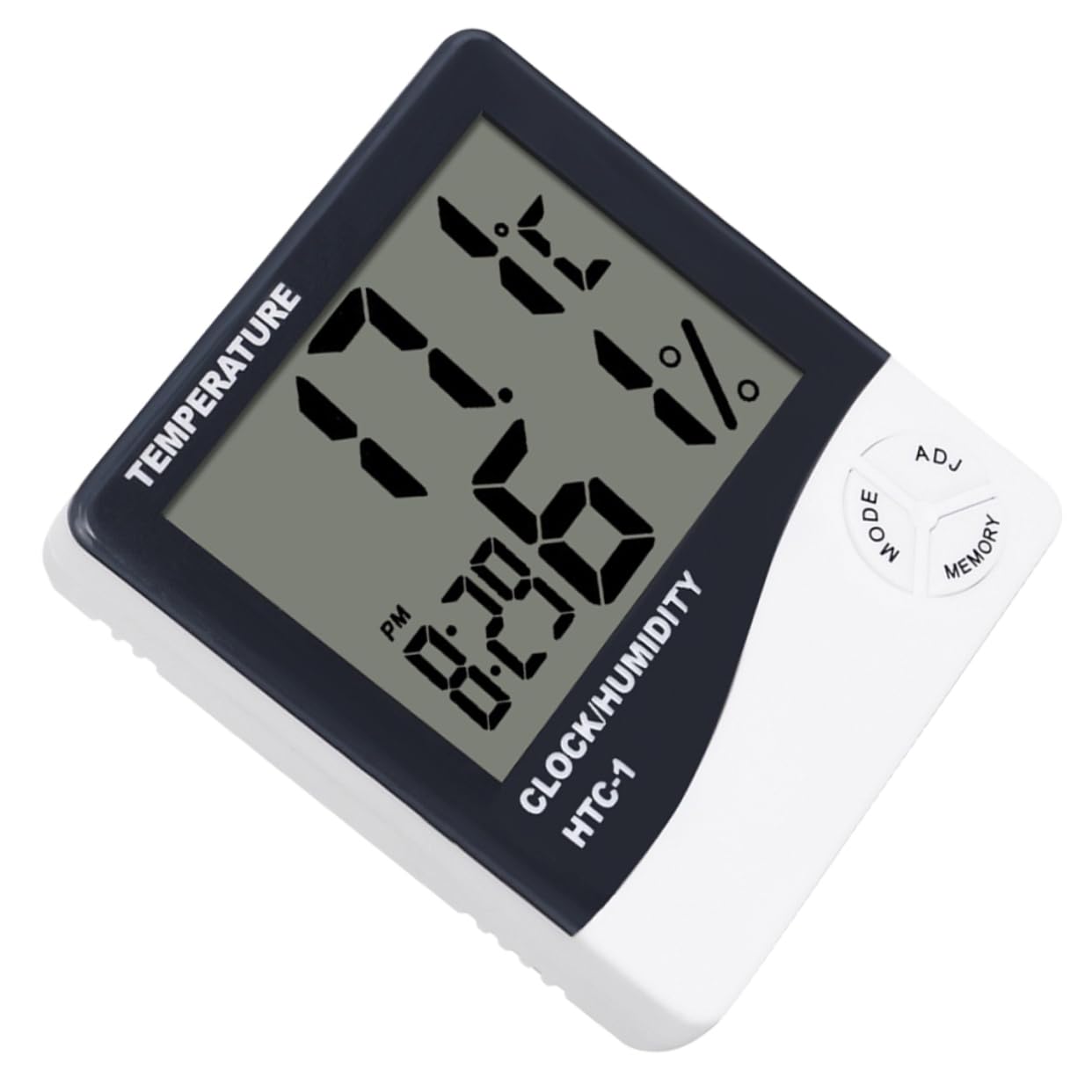 BESPORTBLE 3 Piezas Termómetro Digital Higrómetro Relojes Termómetro Inalámbrico Termómetro Casero Termómetro De Interior Electrónico Reloj De Pared