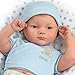The Ashton - Drake Galleries Lifelike Newborn Baby Doll by P Lau Includes Blanket and More (Blue)
