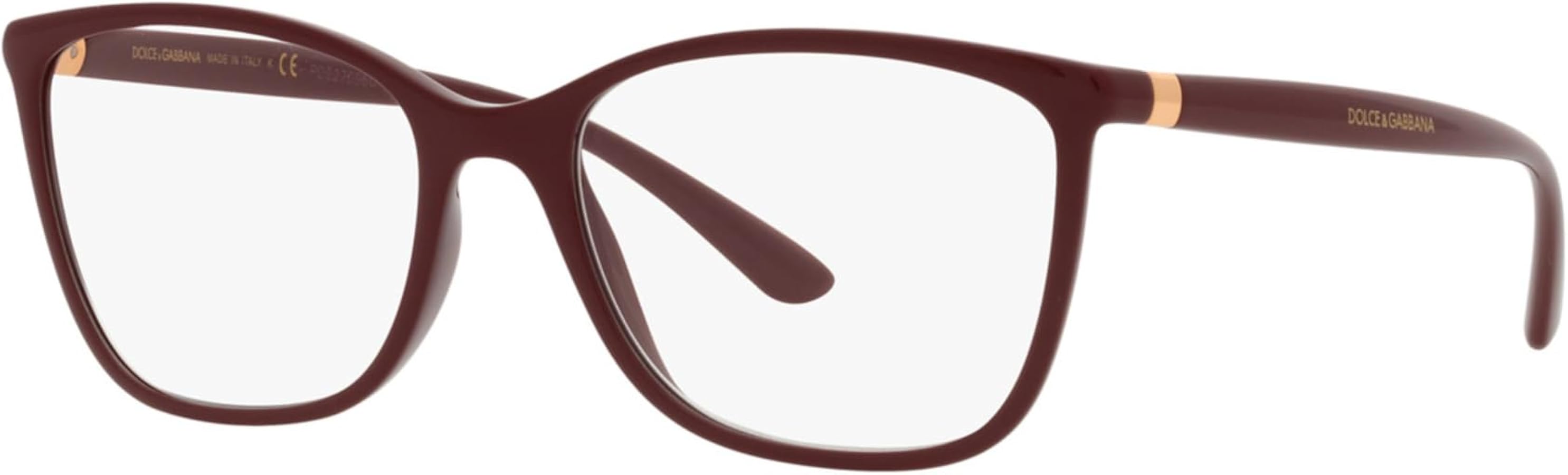Amazon.com: Dolce & Gabbana DG5026-3247 Eyeglass Frame BORDEAUX w
