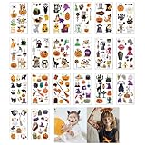 ハロウィン シール ハロウィン タトゥーシール ステッカー 20枚セット キッズ仮装 コスプレ 可愛い カボチャ 魔女