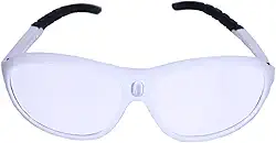 Python Prescription Adaptable Racquetball (Squash) Proteção para os Olhos (Óculos, Óculos, Protetor de Olhos) Disponível em Preto e Branco