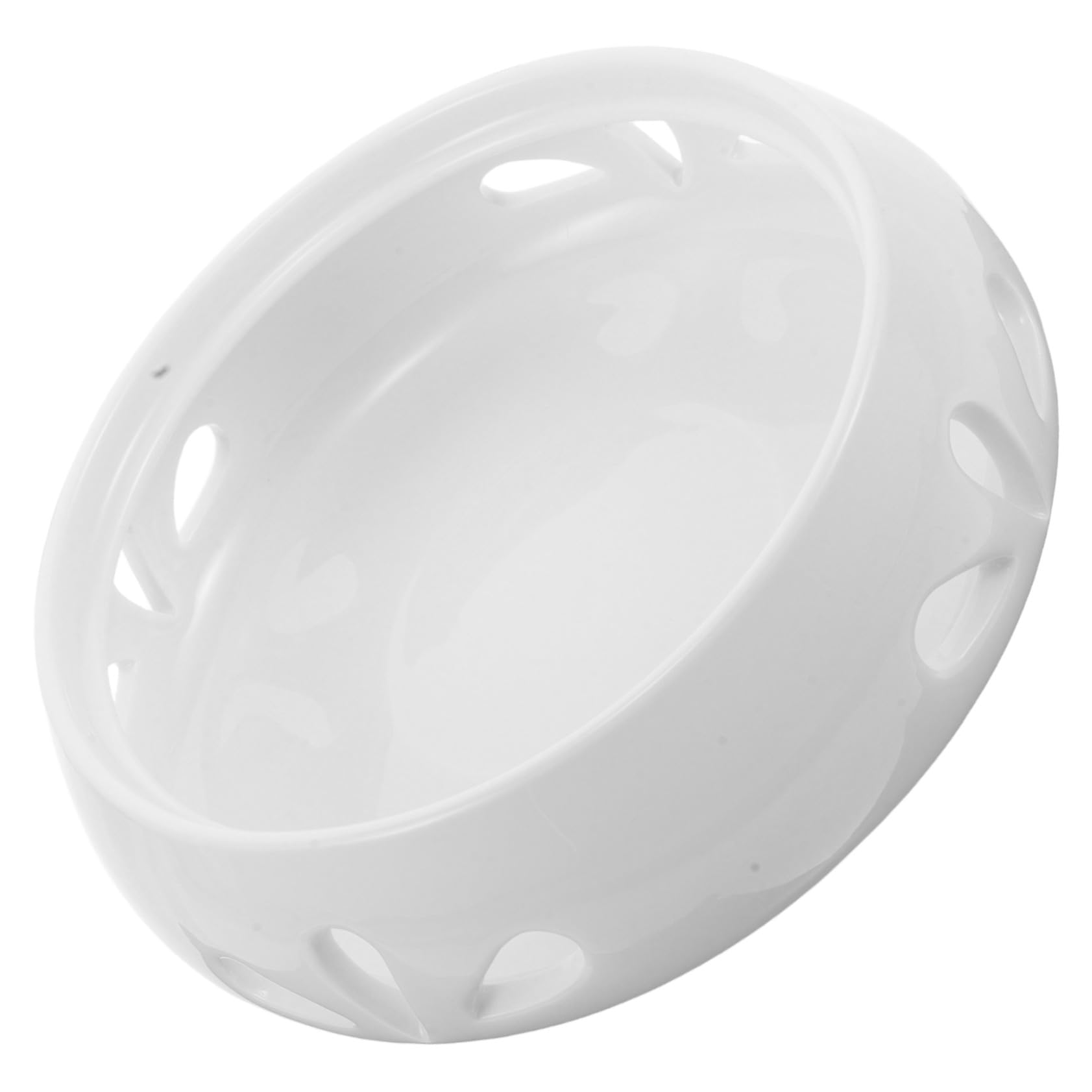 Calentador de Tetera de Cerámica Blanco Base de Porcelana