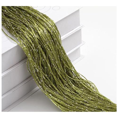 Wisafory Cortina de hilos con purpurina, cortina de hilos, separador de ambientes, protección contra moscas, cortina de flecos, cortina de hilos decoración para puerta, ventana, hogar, 100 x 200 cm,