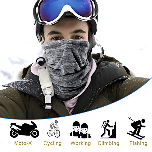 image for AXBXCX Neck Warmer Gaiter - Windproof Ski Mask - Cold Weather Face Mot