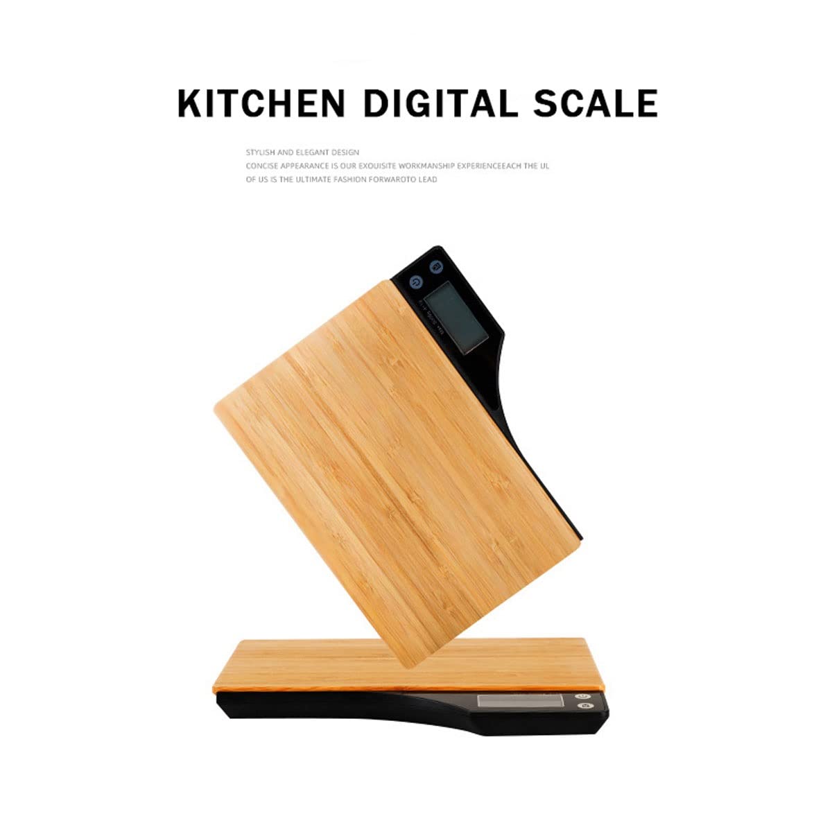 Báscula de Cocina Digital, 5 kg / 1 g Escala de Dieta de Alimentos de Cocina electrónica Digital SCA de café