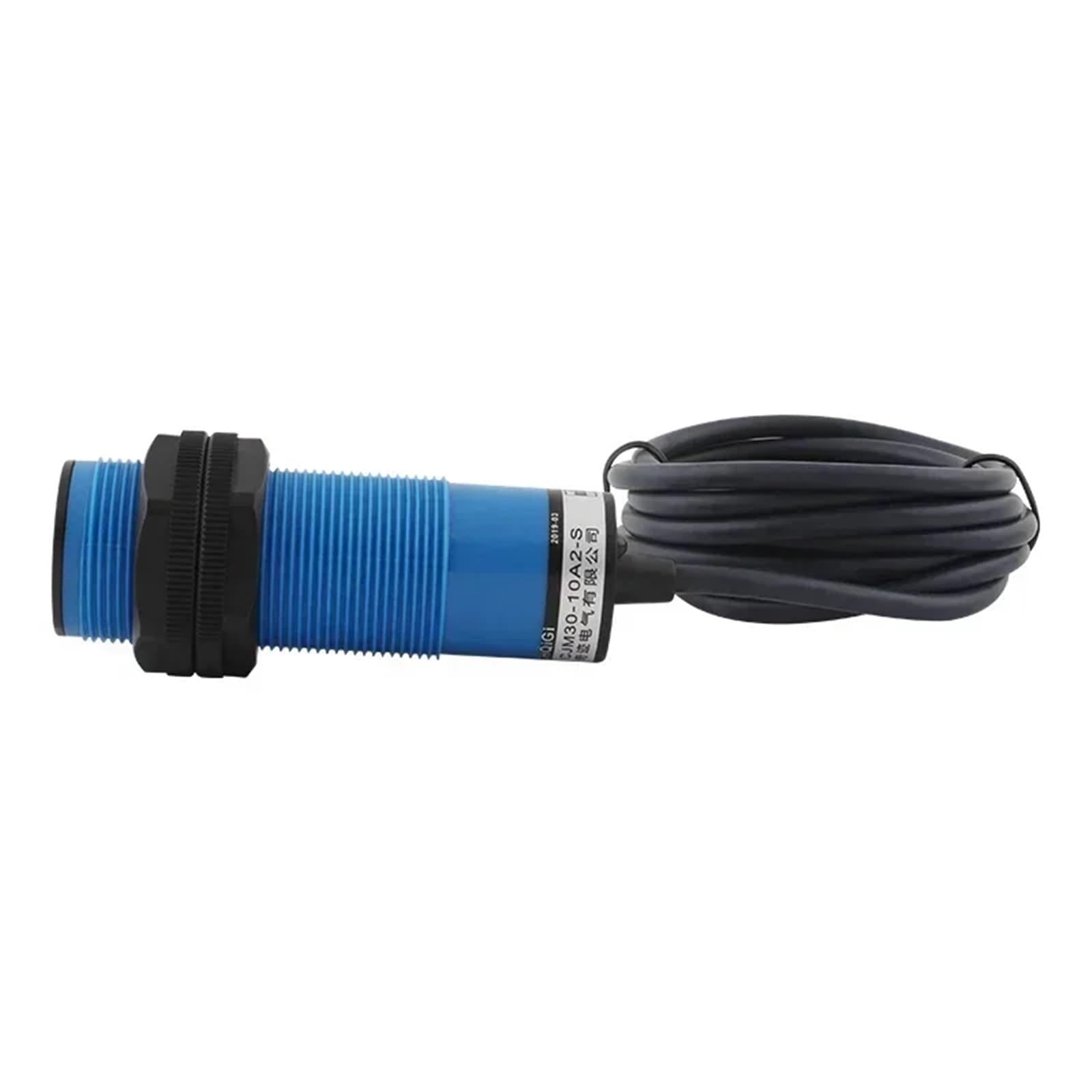 1 Stück kapazitiver Näherungsschalter 220 V CJM30-10A2-S 2-Leitungen NC-Füllstandssensor 10 mm Erfassungsbereich einstellbar(Cjm30-10a2-s-ac220v)