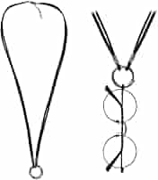 【新品】クラネ　SUNGLASSES HANG RING NECKLACE Decker Glasses Necklace Sunglasses Holder Hanging Ring