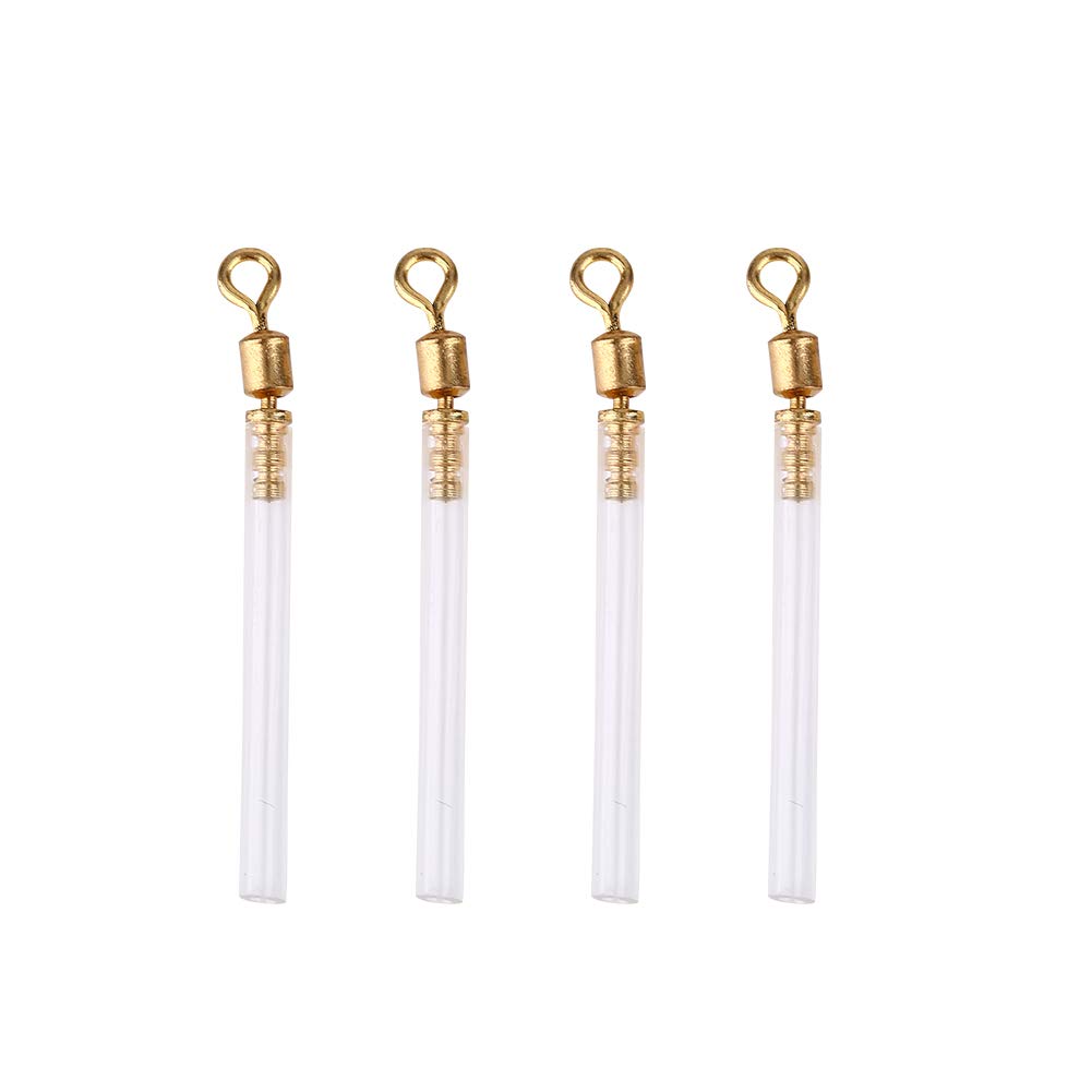Yosoo Health Gear 50pcs Adaptors Fishing, 3 Sizes PVC Waggler Adaptors, Adaptors, Fishing s with Tube for Long-line Fishing(L)