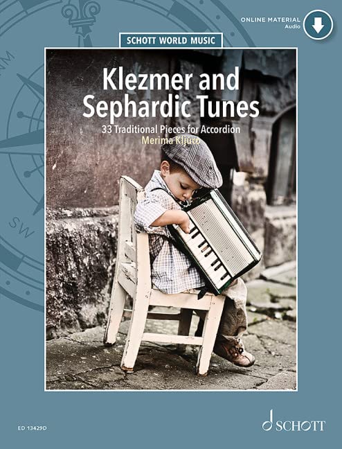 Klezmer and Sephardic Tunes - 33 Traditional Pieces for Accordion Book with Audio Online