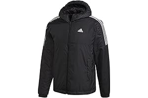 adidas Winter Jacket mens Insulated Hooded Jacket