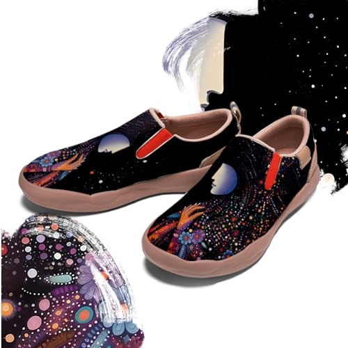 Women's Walking Travel Shoes Slip On Leathers Casual Loafers Lightweight Comfort Fashion Sneaker4