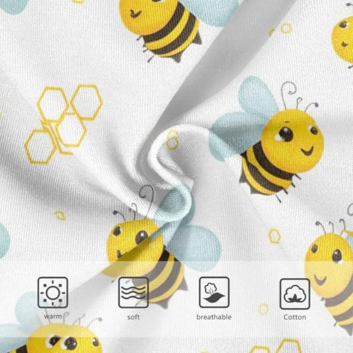 Artistic Toddler Girls Underwear 2t Cotton Panties Little Girl Cute Cartoon Bees Spring Underpants Briefs3