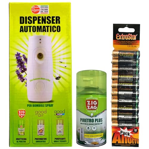  ZIG ZAG Set 1 DIFFUSORE+ 1 Ricarica 250ML+ BATTERIE