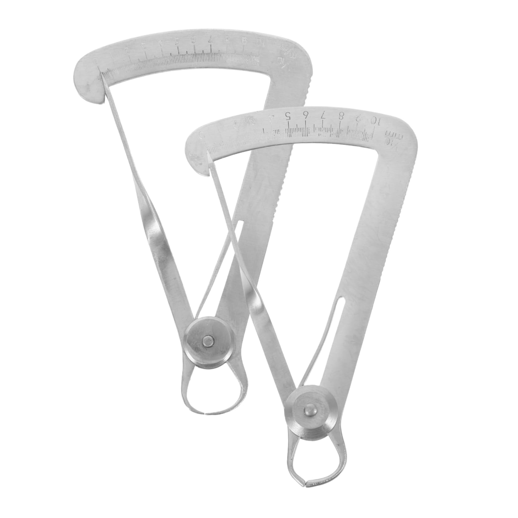 VILLFUL Caliper Triangular Gauge 2pcs High Precision Measuring Caliper for Jewelry Making and Precision Work