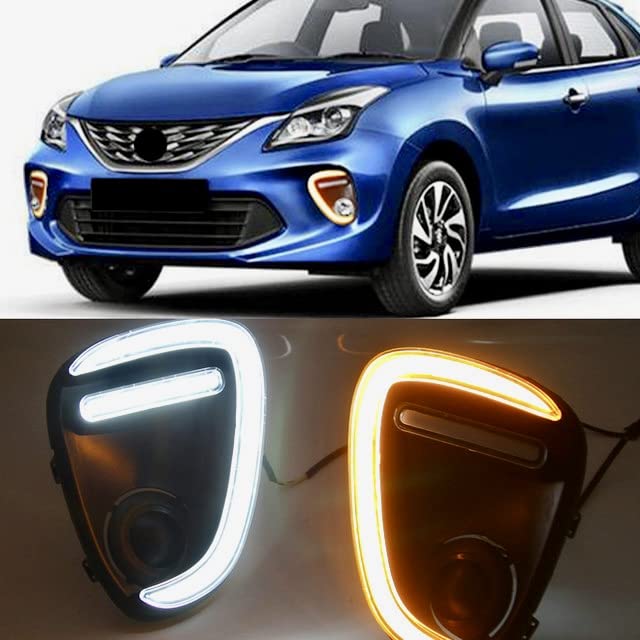 Maruti Suzuki Baleno Front Fog Lamp DRL With Matrix Turn Indicator