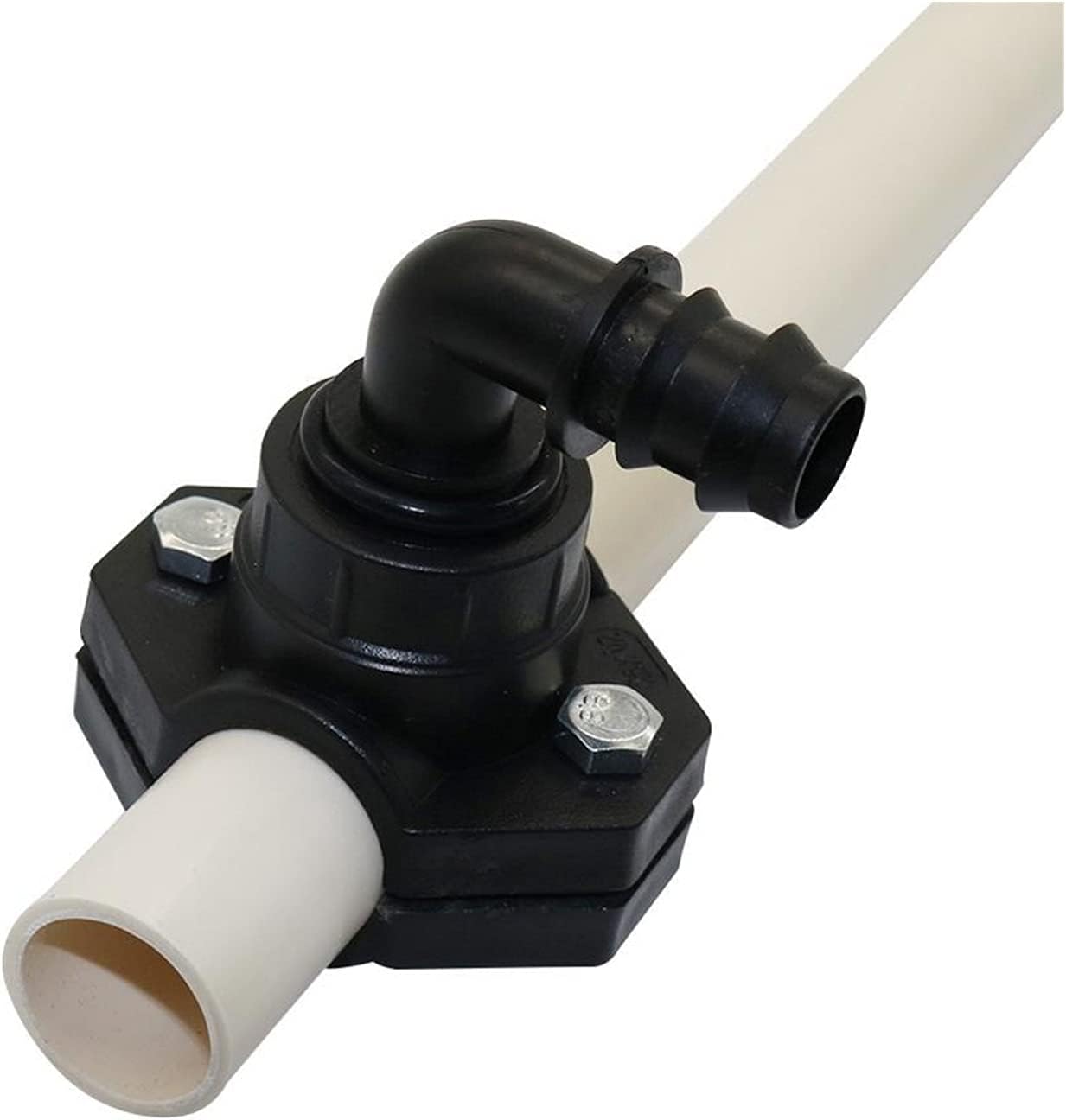 Spray Water Connection 5 Pieces Of DN32 / DN25 Pipe Clamp 1/2" 3/4" Internal Thread Garden Agricultural Irrigation Water Pipe Connection Fitting Pipe Saddle Clamp