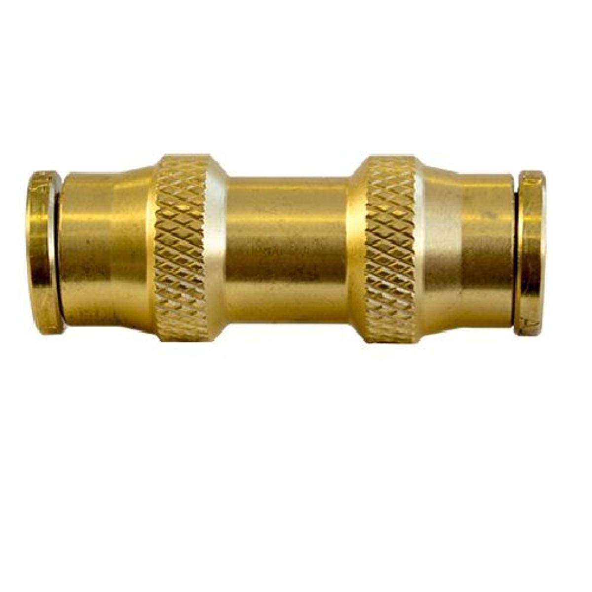 Tectran PL1362-12 Push Lock Fitting Union Connector (Brass D.O.T. for Nylon Tubing, 3/4" Tube Size)