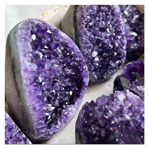 Grappe d'améthyste et amas de cristal naturel pour lithothérapie - 3