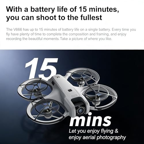 Image of RC Drone with Screen Display Remote Control, Propeller Guard, HD Dual Camera, Speed Adjustment, Altitude Hold, One-Key Takeoff, 3D Flips, 2 Batteries, Helicopter Airplane, Hovering, Brushless Motor, APP Control, LED Lights, for Adult Beginners FPV Quadcopter Plane Copter