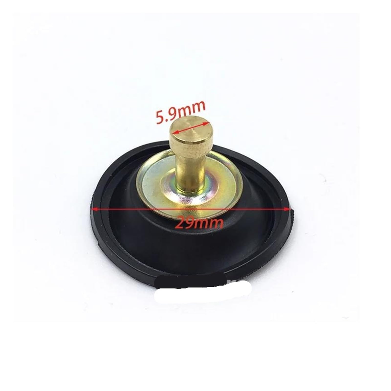 Vergaser-Reparatursatz Mit Luftabsperrventil-Membran Für 250R EX250E R EX250 EL250 KL600 Vulcan 700 750 VN700(4 Diaphragm)