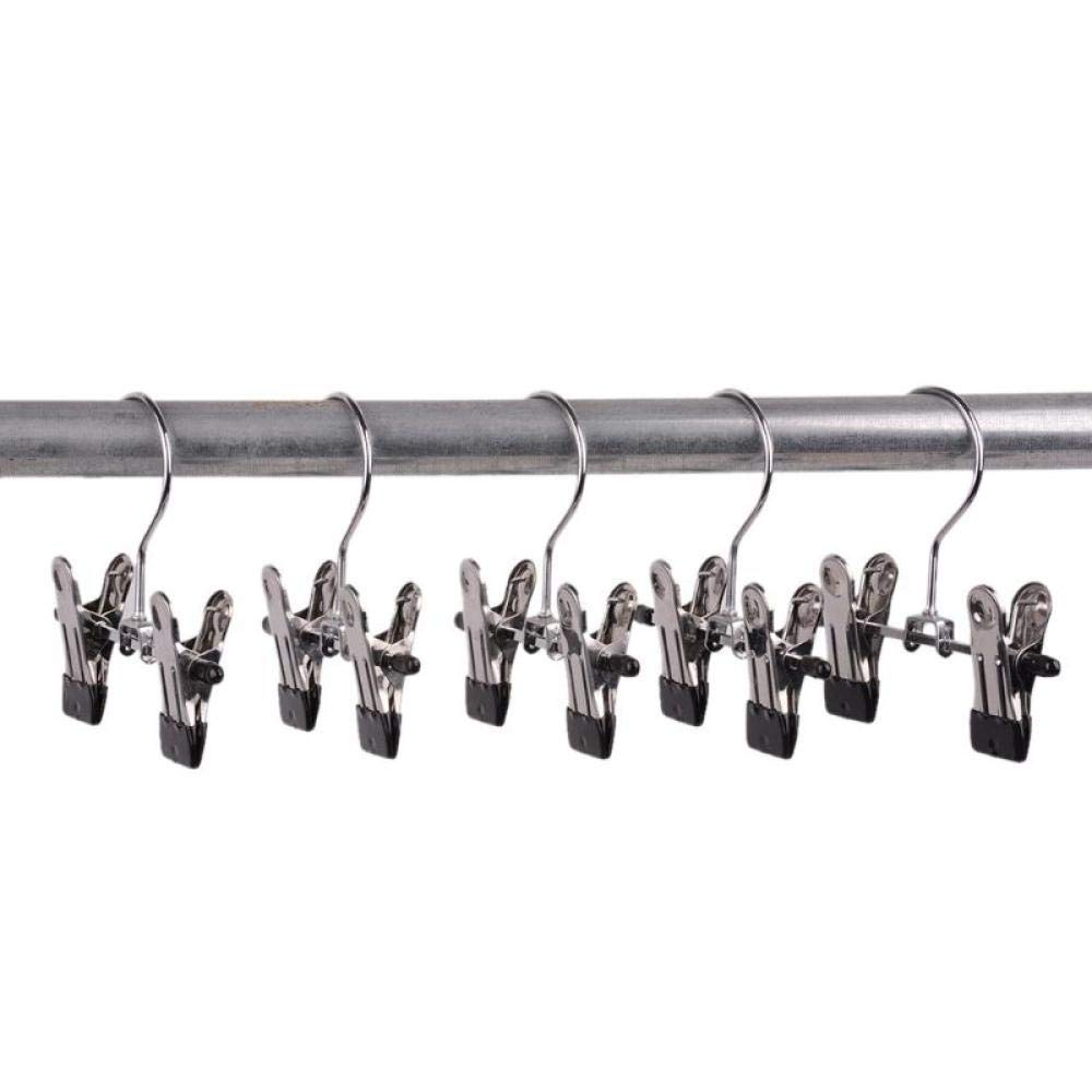 Cintre de botte réglable en acier inoxydable lot de 6 crochets de voyage portables