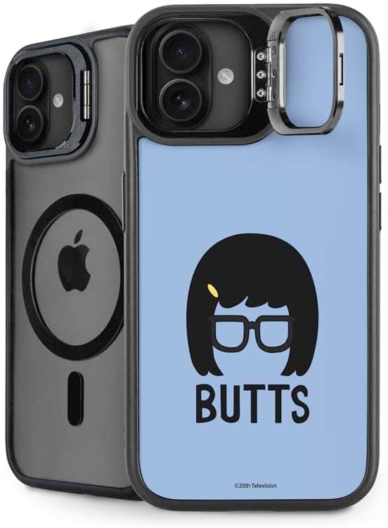 Skinit Kickstand Phone Case Compatible with iPhone 16 - Officially Licensed Bobs Burgers Tiles Design