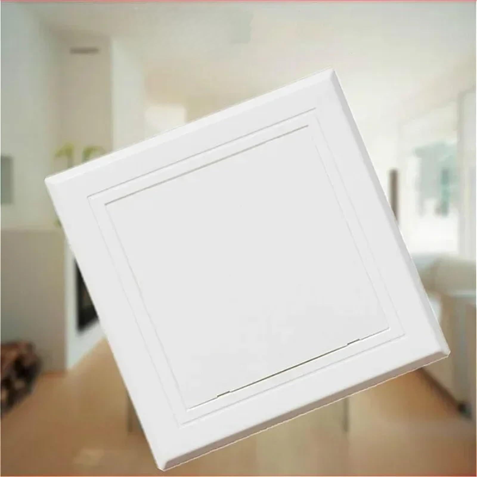 Dunsby One Color Access Panel Access Panel For Drywall Plastic Door Wall Or Ceiling For Opening Flush Universal Square White(350X350mm)