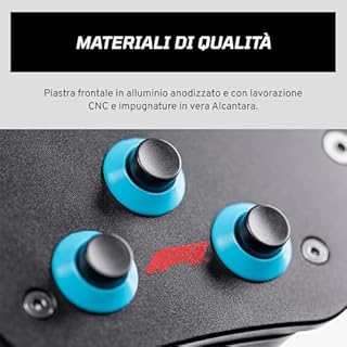 FANATEC ClubSport F1 Esports V2 Volante – Con Licenza Ufficiale Formula 1, LED RGB, Paddle Magnetici, Impugnature in Alcantara, Display a LED Blu – PC