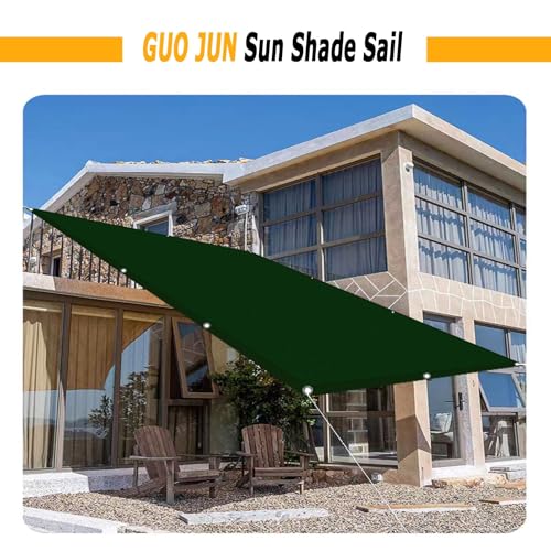 Toldo vela rectangular impermeable contra calor y lluvia toldo exterior 1 x 1.6 m 5
