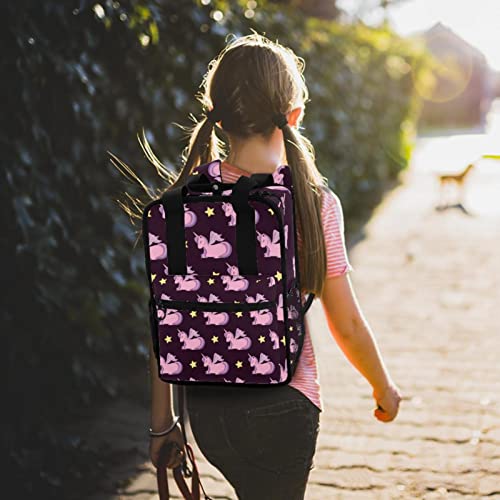 Sac à dos pour garçons ajustable au motif renards original - 7