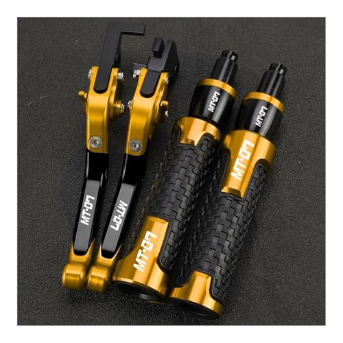 Leviers d'embrayage et frein MT 07 2014-2024 accessoire commande guidon bleu