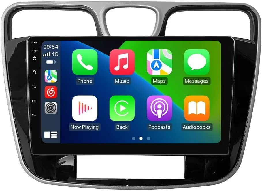 Car Stereo Radio for Chrysler 200 2011 2012 2013 2014 Radio Upgrade Dash Kit,2+32GB 9" IPS Touch Screen Head Unit with Car-Play & Android Auto/SWC/Rear View