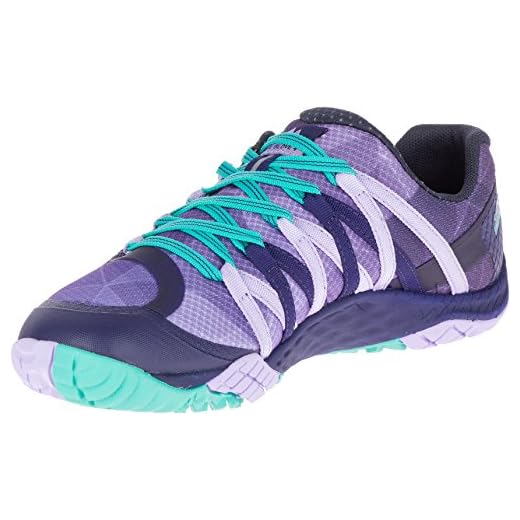 Merrell Women's Glove 4 Trail Runner, Very Grape/Astral Aura, 8 M US
