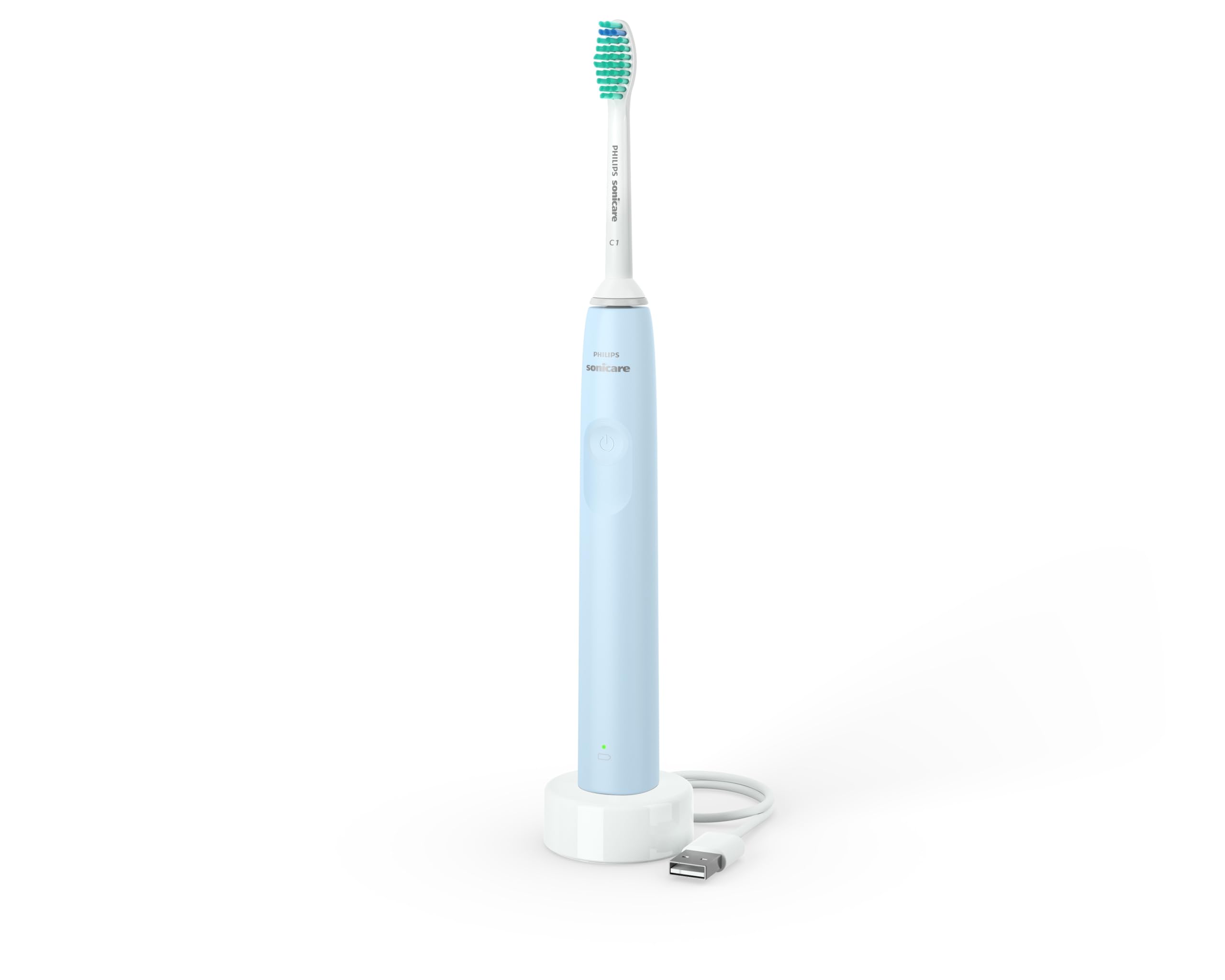 Brosse a dents - PHILIPS - HX3651/12 - Sonicare - Serie 2000 Light - Bleu - Eléctrique